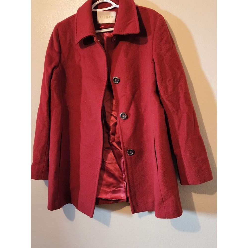 Fleurette Red Trench Coat Nordstrom